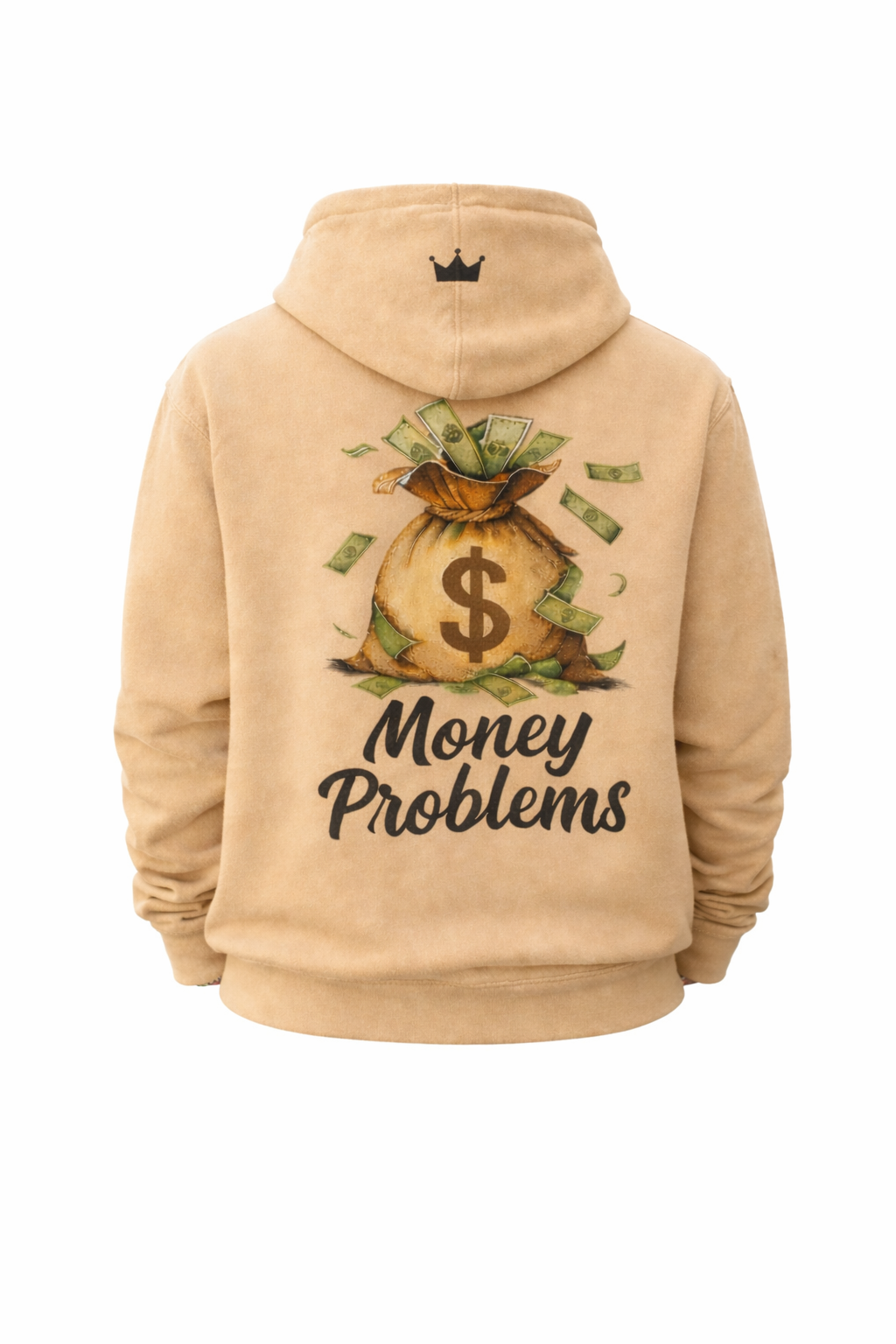 Money Problem Embroidered Hoodie